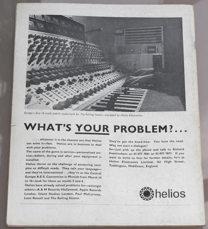 various-Studio Sound Apr 72 (Synthi 100 ad)